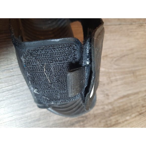 Nike Sunray Adjustable Black Toddler Sandals Size 6C AJ9077-001 Beach Pool Swim - Picture 6 of 7